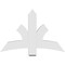 Ekena Millwork Davenport Architectural Grade PVC Gable Bracket, 48"W x 32"H x 4"D x 6"F, 16/12 Pitch GBP048X32X0406DAV00 - alternate 5